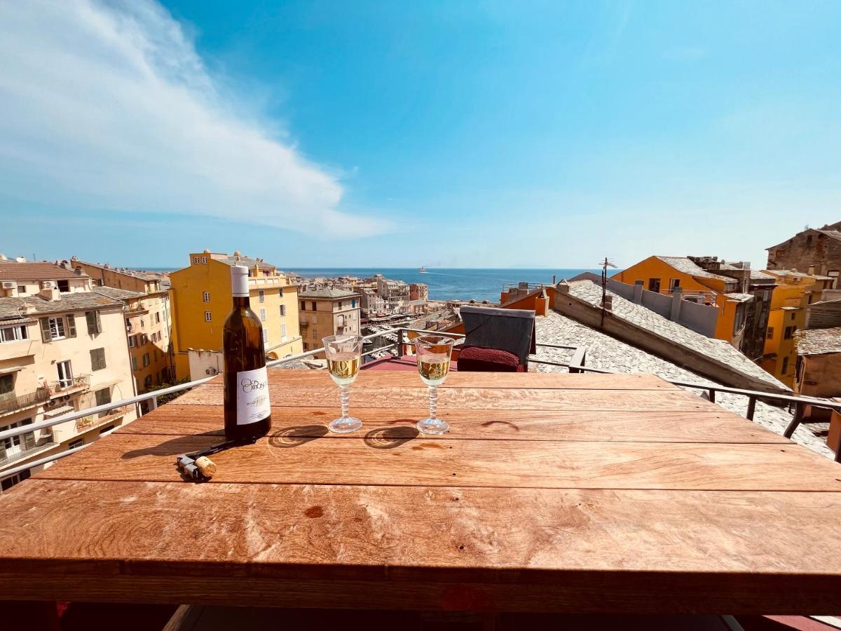 Pepites Bastiaises Vatta Appartement Roof Top Jacuzzi Vue Vieux Port Bastia  Extérieur photo
