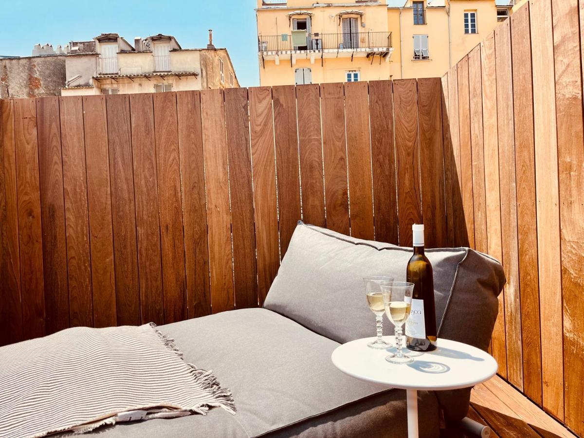 Pepites Bastiaises Vatta Appartement Roof Top Jacuzzi Vue Vieux Port Bastia  Extérieur photo
